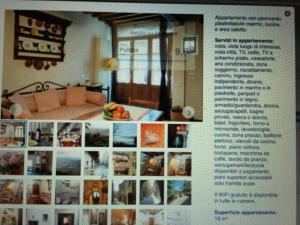 Casa Mia A Cortona- Ideale per Smart Working Camera foto